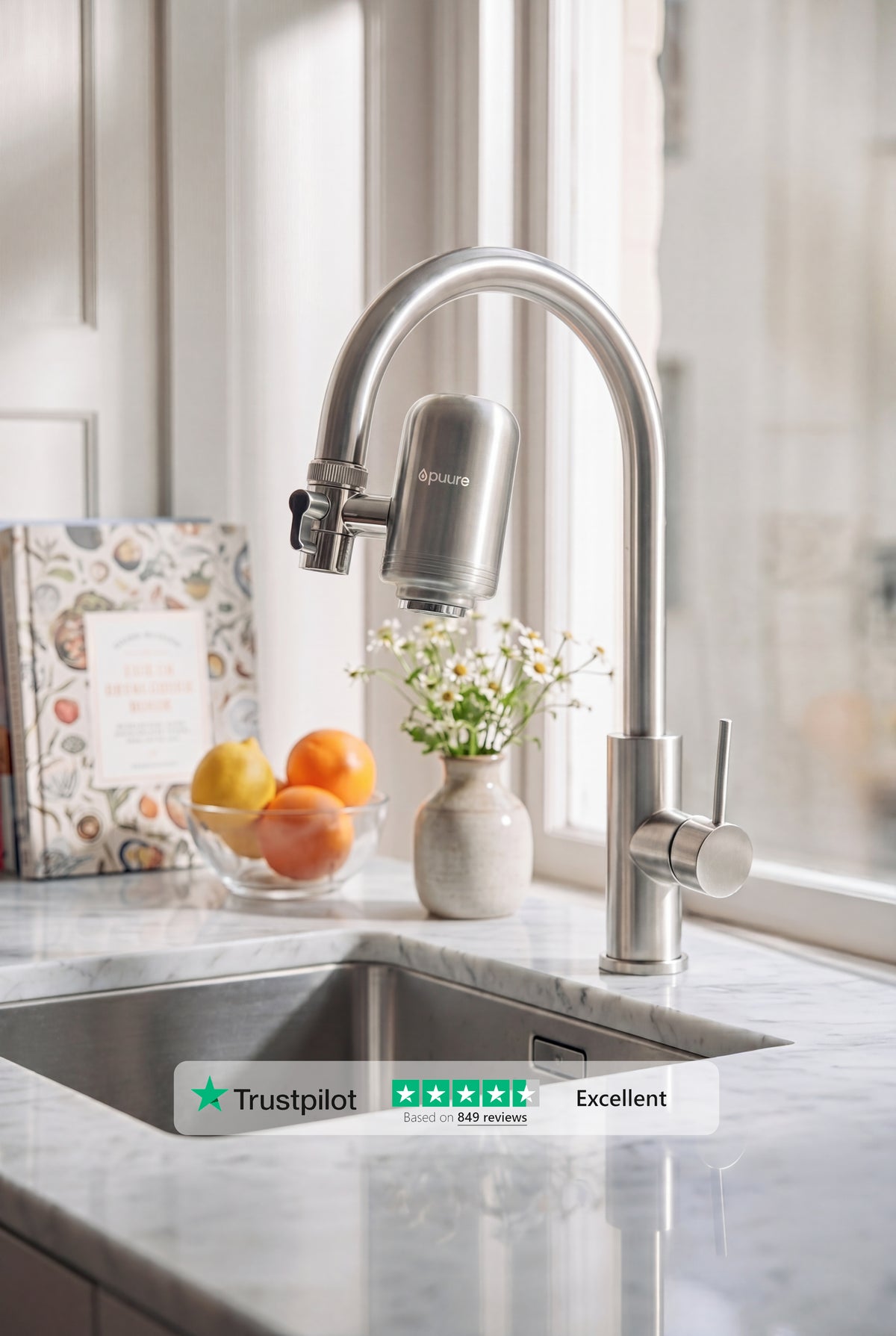 Puure® 3.0 Wasserhahnfilter