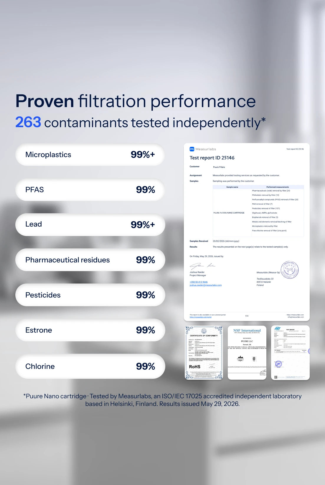 Puure® 3.0 Wasserhahnfilter