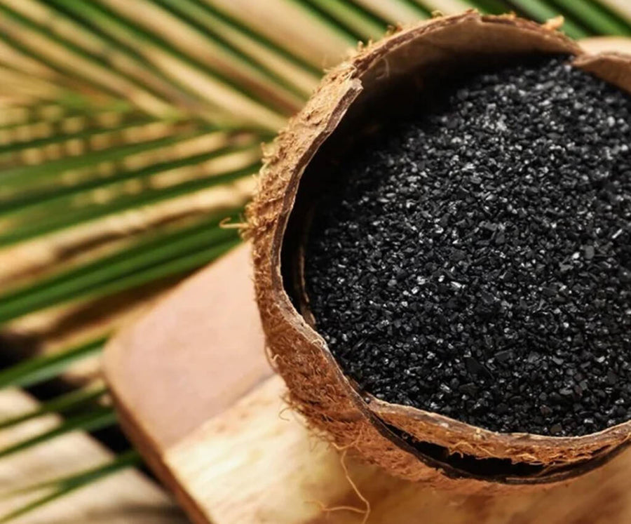 Kokosnussschalen-Aktivkohle