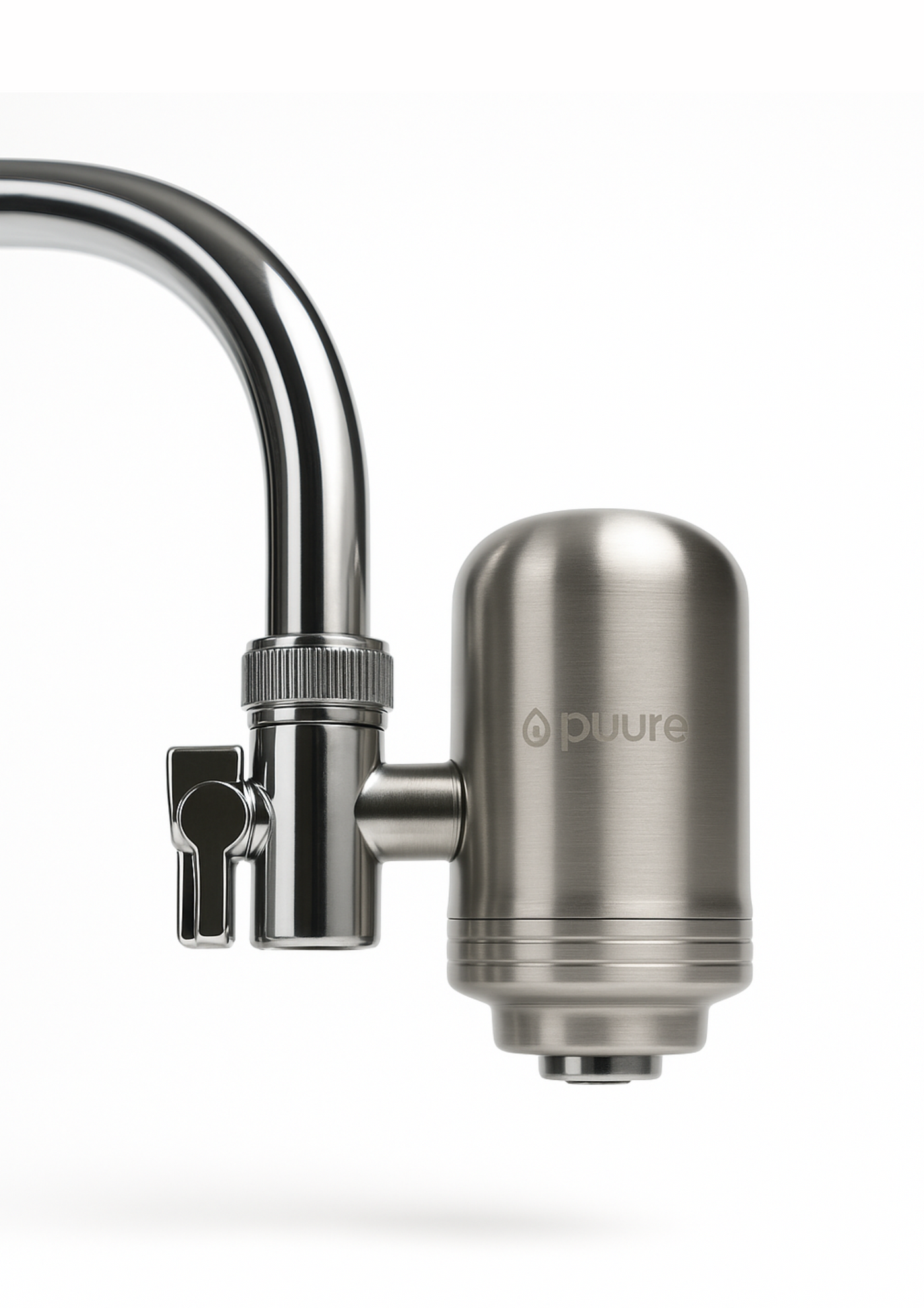 In unter einer Minute installiert. Passt auf 99 % der Wasserhähne