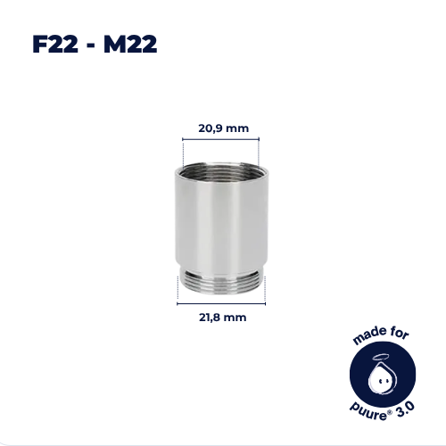 F22–M22 Hahnadapter