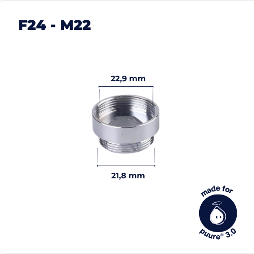 F24–M22 Hahnadapter (Inklusive)