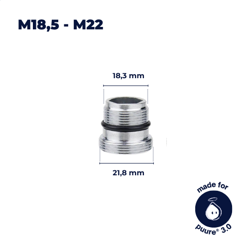 M18.5–M22 Hahnadapter