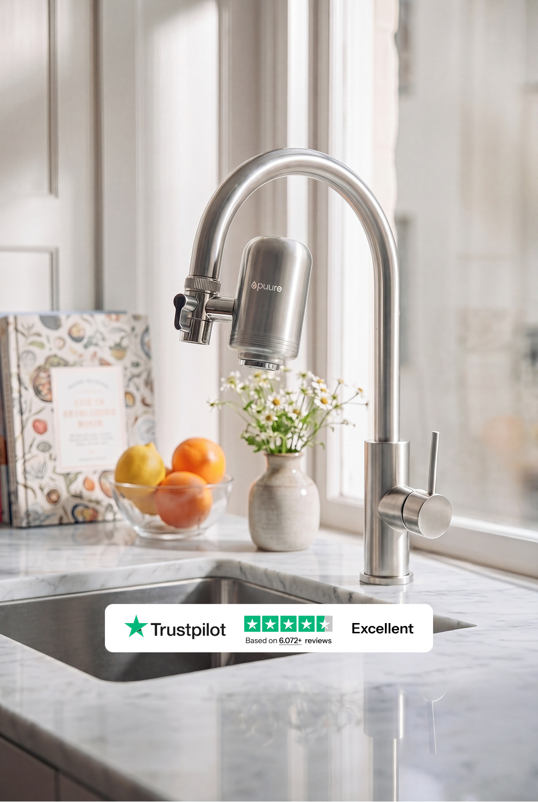 Puure® 3.0 Wasserhahnfilter